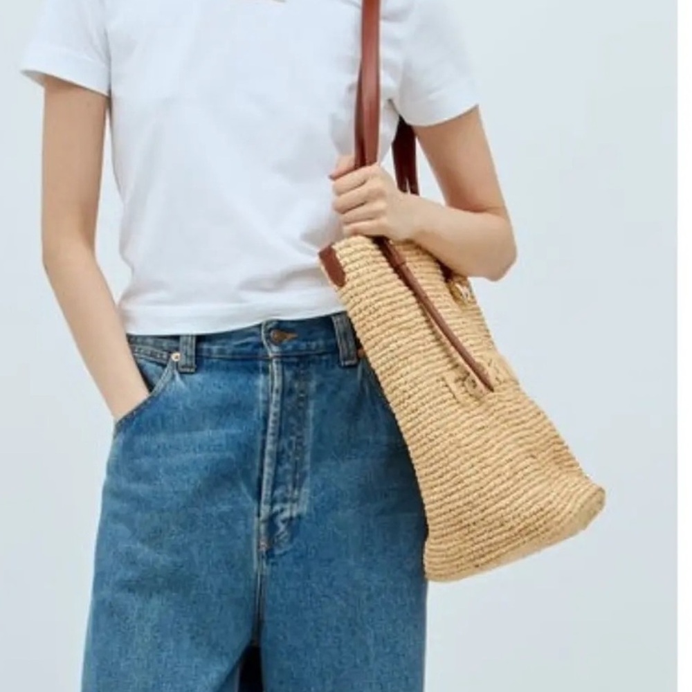 PACO RABANNE Tan Woven Tote Bag - Picture 10 of 16